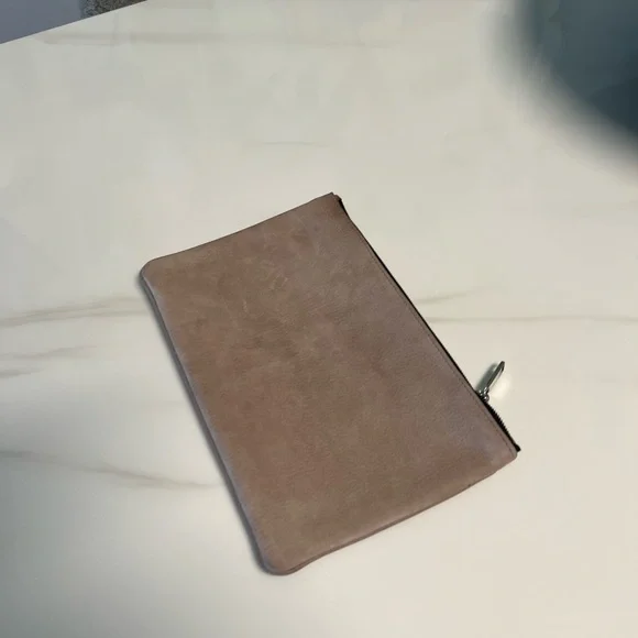 Christian Dior - CD leather envelope pouch